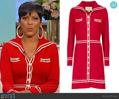 tamron hall gucci dress